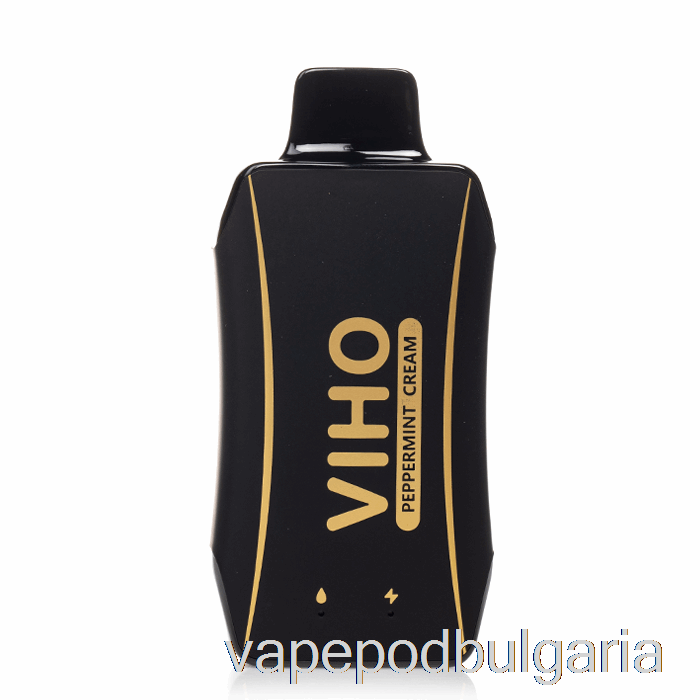 Vape 10000 Дръпки Viho Turbo 10000 Disposable Peppermint Cream